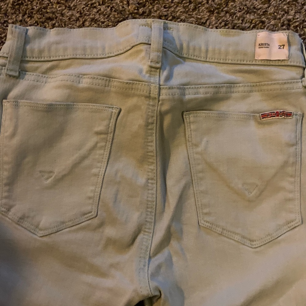 Hudson Jeans Mint Green Denim
